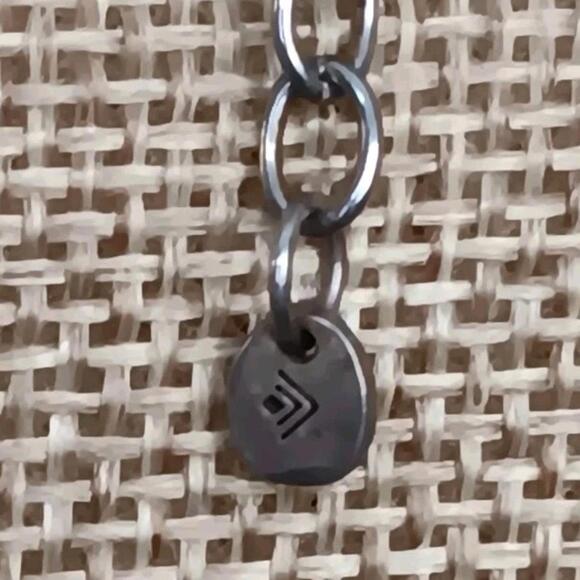 Silpada Retired "Stormy Night", 5 Strand, Stone, Silver Pendant, 17"-19" - Picture 5 of 9